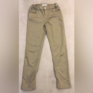 Girls tan jeans size 12.